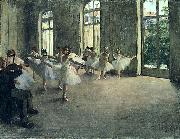 The Rehearsal Edgar Degas